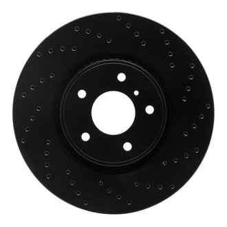 R1 Concepts® - eLINE Black Series™ Drilled 1-Piece Brake Rotor