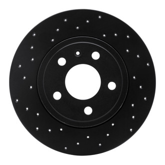 R1 Concepts® - eLINE Black Series™ Drilled 1-Piece Brake Rotor