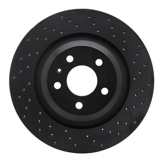 R1 Concepts® - eLINE Black Series™ Drilled 1-Piece Brake Rotor
