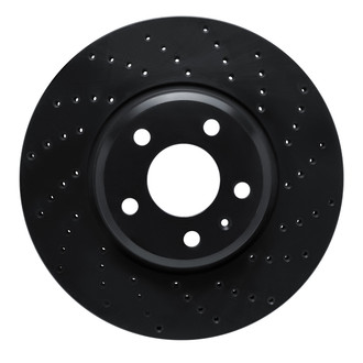 R1 Concepts® - eLINE Black Series™ Drilled 1-Piece Brake Rotor