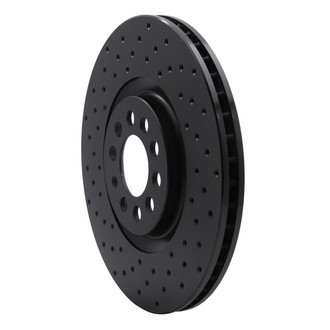 R1 Concepts® - eLINE Black Series™ Drilled 1-Piece Brake Rotor