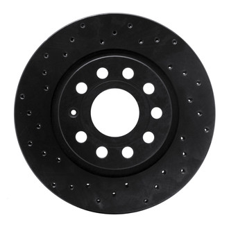 R1 Concepts® - eLINE Black Series™ Drilled 1-Piece Brake Rotor