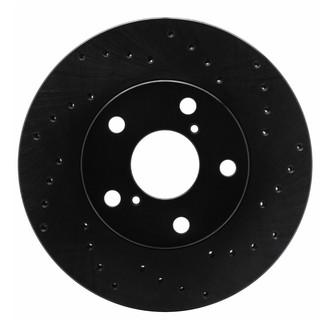 R1 Concepts® - eLINE Black Series™ Drilled 1-Piece Brake Rotor