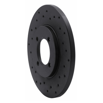 R1 Concepts® - eLINE Black Series™ Drilled 1-Piece Front Brake Rotor
