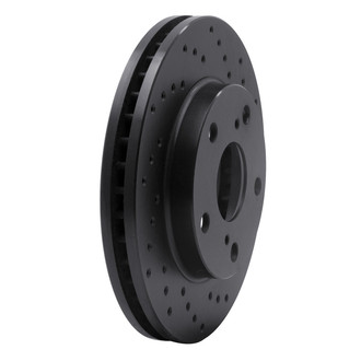R1 Concepts® - eLINE Black Series™ Drilled 1-Piece Brake Rotor