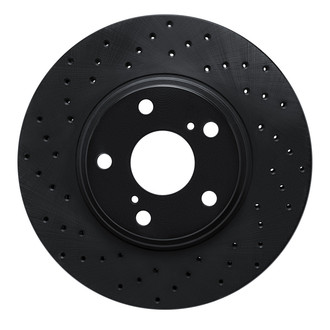 R1 Concepts® - eLINE Black Series™ Drilled 1-Piece Brake Rotor