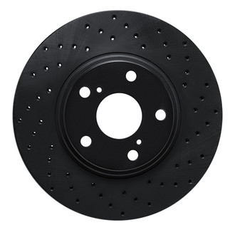 R1 Concepts® - eLINE Black Series™ Drilled 1-Piece Brake Rotor