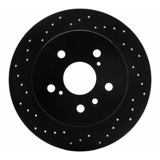 R1 Concepts® - eLINE Black Series™ Drilled 1-Piece Brake Rotor