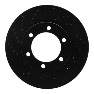 R1 Concepts® - eLINE Black Series™ Drilled 1-Piece Brake Rotor
