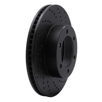R1 Concepts® - eLINE Black Series™ Drilled 1-Piece Brake Rotor