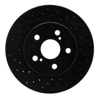 R1 Concepts® - eLINE Black Series™ Drilled 1-Piece Brake Rotor