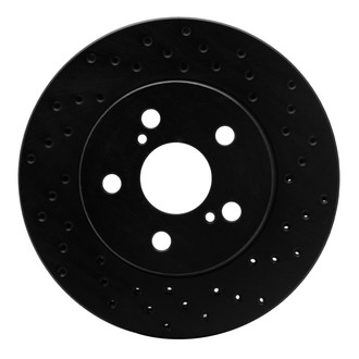 R1 Concepts® - eLINE Black Series™ Drilled 1-Piece Brake Rotor