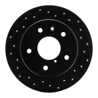 R1 Concepts® - eLINE Black Series™ Drilled 1-Piece Brake Rotor