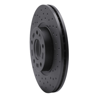 R1 Concepts® - eLINE Black Series™ Drilled 1-Piece Brake Rotor