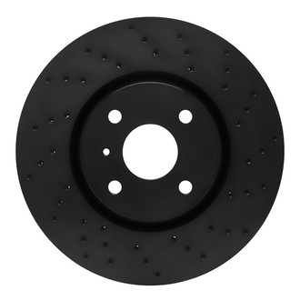R1 Concepts® - eLINE Black Series™ Drilled 1-Piece Brake Rotor