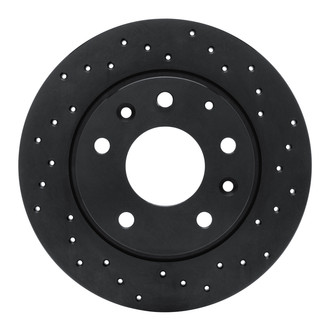 R1 Concepts® - eLINE Black Series™ Drilled 1-Piece Brake Rotor