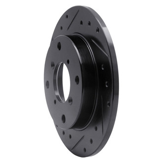 R1 Concepts® - eLINE™ Drilled and Slotted 1-Piece Rear Driver Side Brake Rotor