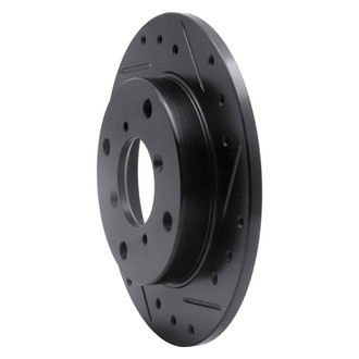 R1 Concepts® - eLINE™ Drilled and Slotted 1-Piece Rear Passenger Side Brake Rotor