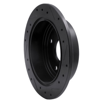 R1 Concepts® - eLINE™ Drilled and Slotted 1-Piece Rear Driver Side Brake Rotor