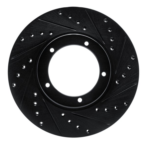 R1 Concepts® - eLINE™ Drilled and Slotted 1-Piece Front Brake Rotor