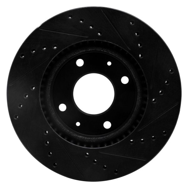 R1 Concepts® - eLINE™ Drilled and Slotted 1-Piece Front Brake Rotor