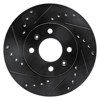 R1 Concepts® - eLINE™ Drilled and Slotted 1-Piece Brake Rotor