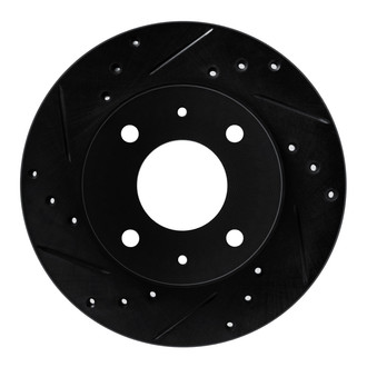 R1 Concepts® - eLINE™ Drilled and Slotted 1-Piece Brake Rotor