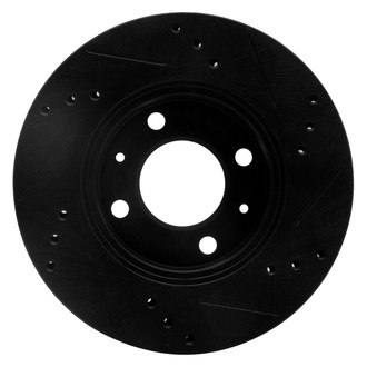 R1 Concepts® - eLINE™ Drilled and Slotted 1-Piece Front Brake Rotor