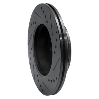 R1 Concepts® - eLINE™ Drilled and Slotted 1-Piece Front Brake Rotor