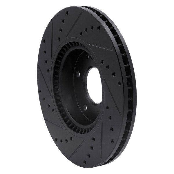 R1 Concepts® - eLINE™ Drilled and Slotted 1-Piece Front Brake Rotor