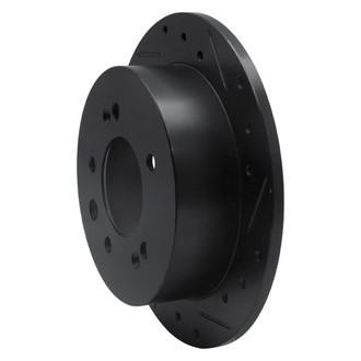 R1 Concepts® - eLINE™ Drilled and Slotted 1-Piece Rear Passenger Side Brake Rotor
