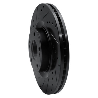 R1 Concepts® - eLINE™ Drilled and Slotted 1-Piece Front Driver Side Brake Rotor