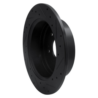 R1 Concepts® - eLINE™ Drilled and Slotted 1-Piece Rear Driver Side Brake Rotor