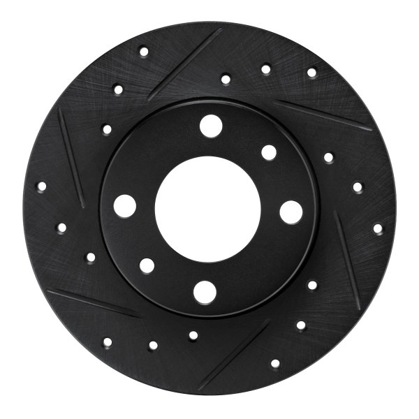 R1 Concepts® - eLINE™ Drilled and Slotted 1-Piece Rear Brake Rotor