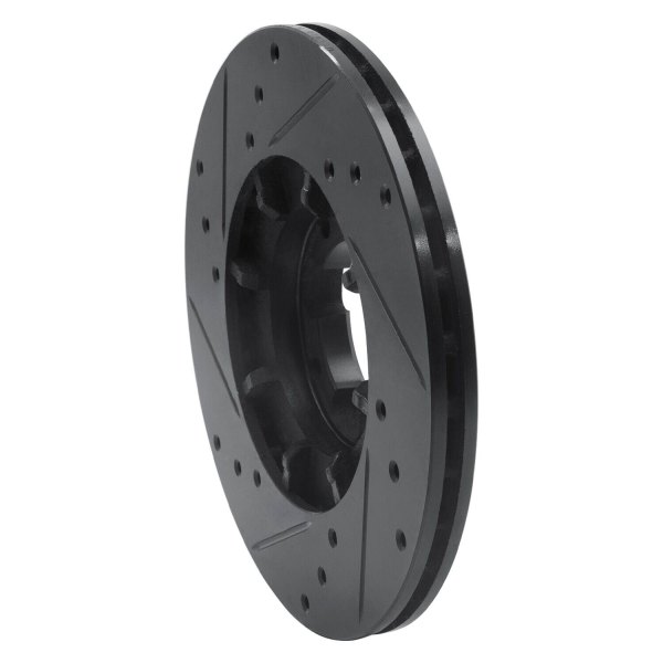 R1 Concepts® - eLINE™ Drilled and Slotted 1-Piece Front Brake Rotor