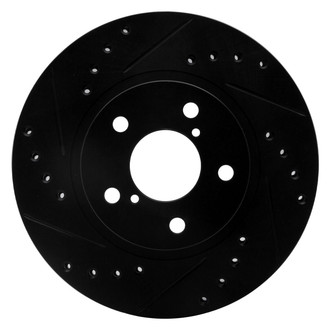 R1 Concepts® - eLINE™ Drilled and Slotted 1-Piece Brake Rotor