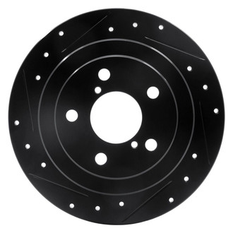R1 Concepts® - eLINE™ Drilled and Slotted 1-Piece Brake Rotor