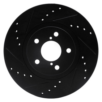 R1 Concepts® - eLINE™ Drilled and Slotted 1-Piece Brake Rotor