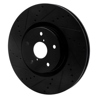 R1 Concepts® - eLINE™ Drilled and Slotted 1-Piece Brake Rotor