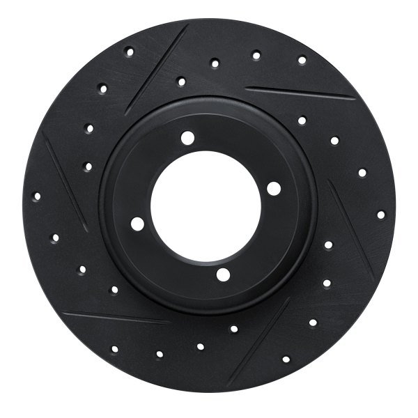 R1 Concepts® - eLINE™ Drilled and Slotted 1-Piece Front Brake Rotor