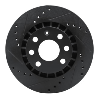 R1 Concepts® - eLINE™ Drilled and Slotted 1-Piece Front Brake Rotor
