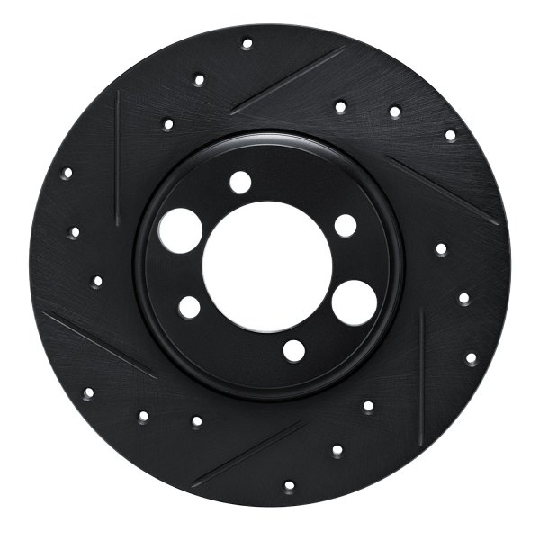 R1 Concepts® - eLINE™ Drilled and Slotted 1-Piece Rear Brake Rotor