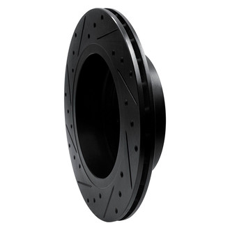 R1 Concepts® - eLINE™ Drilled and Slotted 1-Piece Rear Passenger Side Brake Rotor