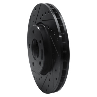 R1 Concepts® - eLINE™ Drilled and Slotted 1-Piece Front Driver Side Brake Rotor