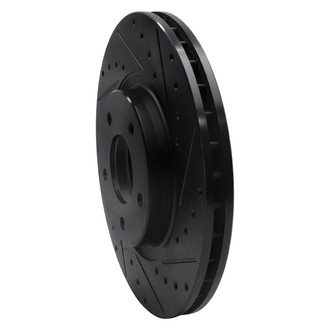 R1 Concepts® - eLINE™ Drilled and Slotted 1-Piece Front Passenger Side Brake Rotor