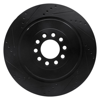R1 Concepts® - eLINE™ Drilled and Slotted 1-Piece Brake Rotor