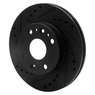 R1 Concepts® - eLINE™ Drilled and Slotted 1-Piece Front Brake Rotor