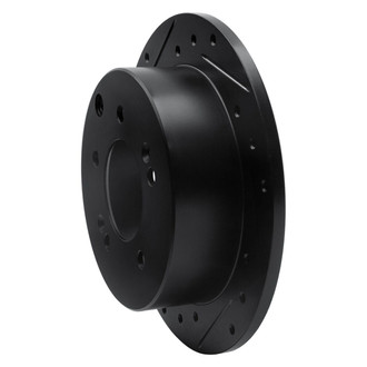 R1 Concepts® - eLINE™ Drilled and Slotted 1-Piece Rear Driver Side Brake Rotor