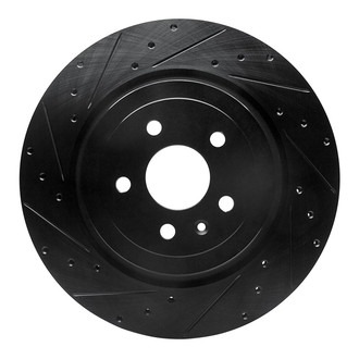 R1 Concepts® - eLINE™ Drilled and Slotted 1-Piece Brake Rotor