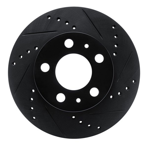 R1 Concepts® - eLINE™ Drilled and Slotted 1-Piece Front Brake Rotor